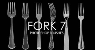 4photoshopir-brush-Fork-pack2-براش چنگال پک2