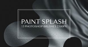 4photoshopir-brush-Splatter-pack3-براش پاشش رنگ پک3