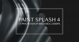 4photoshopir-brush-Splatter-pack5-براش پاشش رنگ پک5