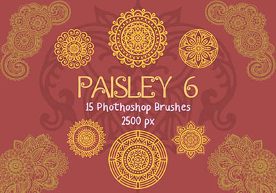 4photoshopir-brush-boteje-pack6-براش بته جقه پک6
