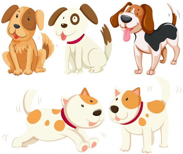 4photoshopir-dog-pack1-وکتور سگ پک1