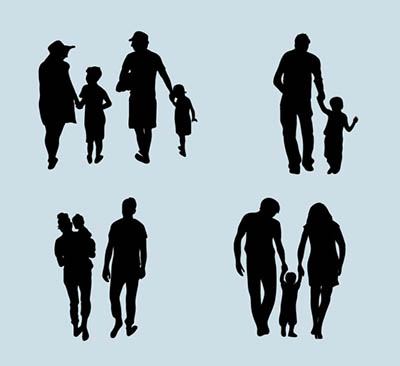4photoshopir-family-vector-pack1-وکتور خانواده پک1