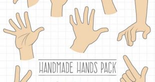 4photoshopir-hand-pack1-وکتور دست پک1