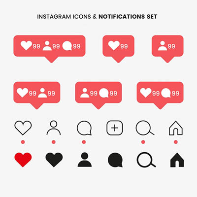 4photoshopir-icon-instagram-notifications-آیکون اینستاگرام نوتیفیکیشن