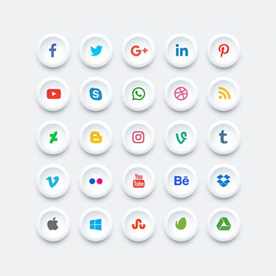 4photoshopir-icon-social-media-3d-آیکون شبکه های اجتماعی سه بعدی