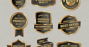 4photoshopir-label-vector-pack1-وکتور لیبل پک1