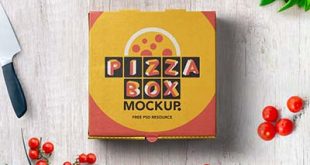 4photoshopir-packing-mockup-Pizza-Box-موکاپ جعبه پیتزا