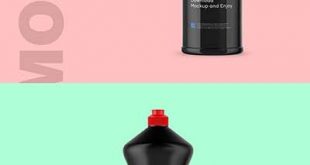 4photoshopir-packing-mockup-Plastic-bottle-موکاپ ظروف پلاستیکی