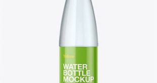 4photoshopir-packing-mockup-Water-Bottle-Front-موکاپ بطری آب معدنی