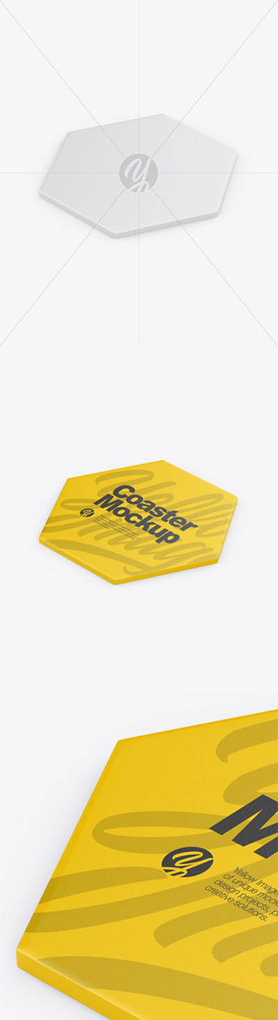 4photoshopir-packing-mockup-coaster-موکاپ زیر لیوانی