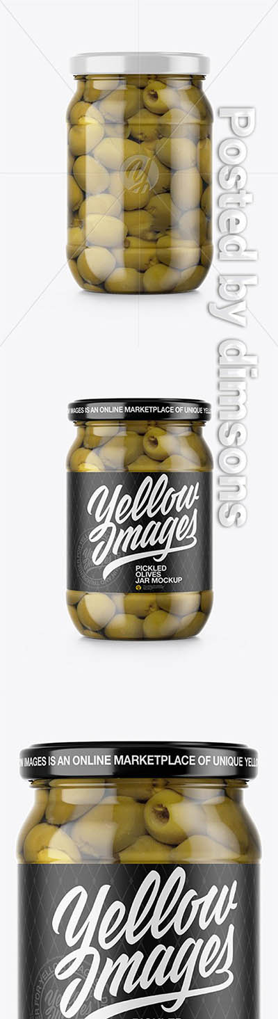 4photoshopir-packing-mockup-oliv-jar-موکاپ شیشه زیتون