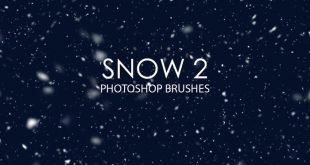 4photoshopir-snow-pack2-براش برف