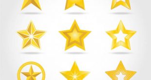 4photoshopir-star-vector-pack1-وکتور ستاره پک1