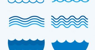 4photoshopir-waves-pack1-وکتور موج پک1