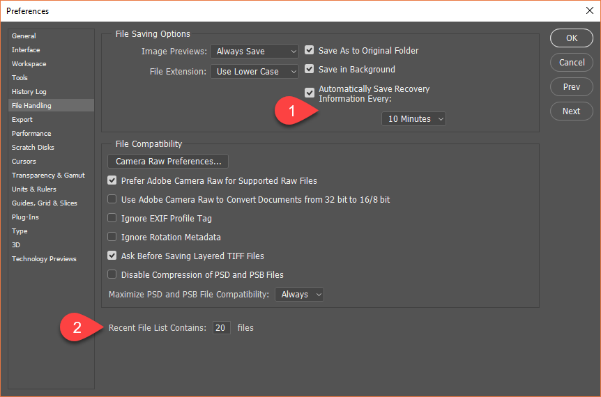 ps preferences3 4photoshop
